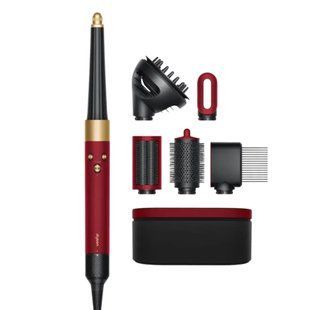 Стайлер для кучерявого волосся Dyson Airwrap i.d. Multi-Styler and Dryer Curly to Coily - Red Velvet/Gold (596928-01) 596928-01 фото